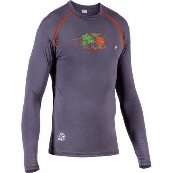Camisa Fator de Proteção Solar UV50+ Poker Infantil II Manga Longa