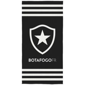 Toalha Banho Lepper Aveludada Transfer Botafogo 70 cm x 1,40 m